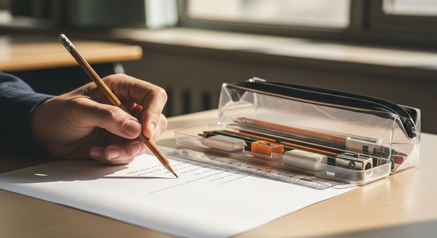 Czy na maturze można mieć ołówek?