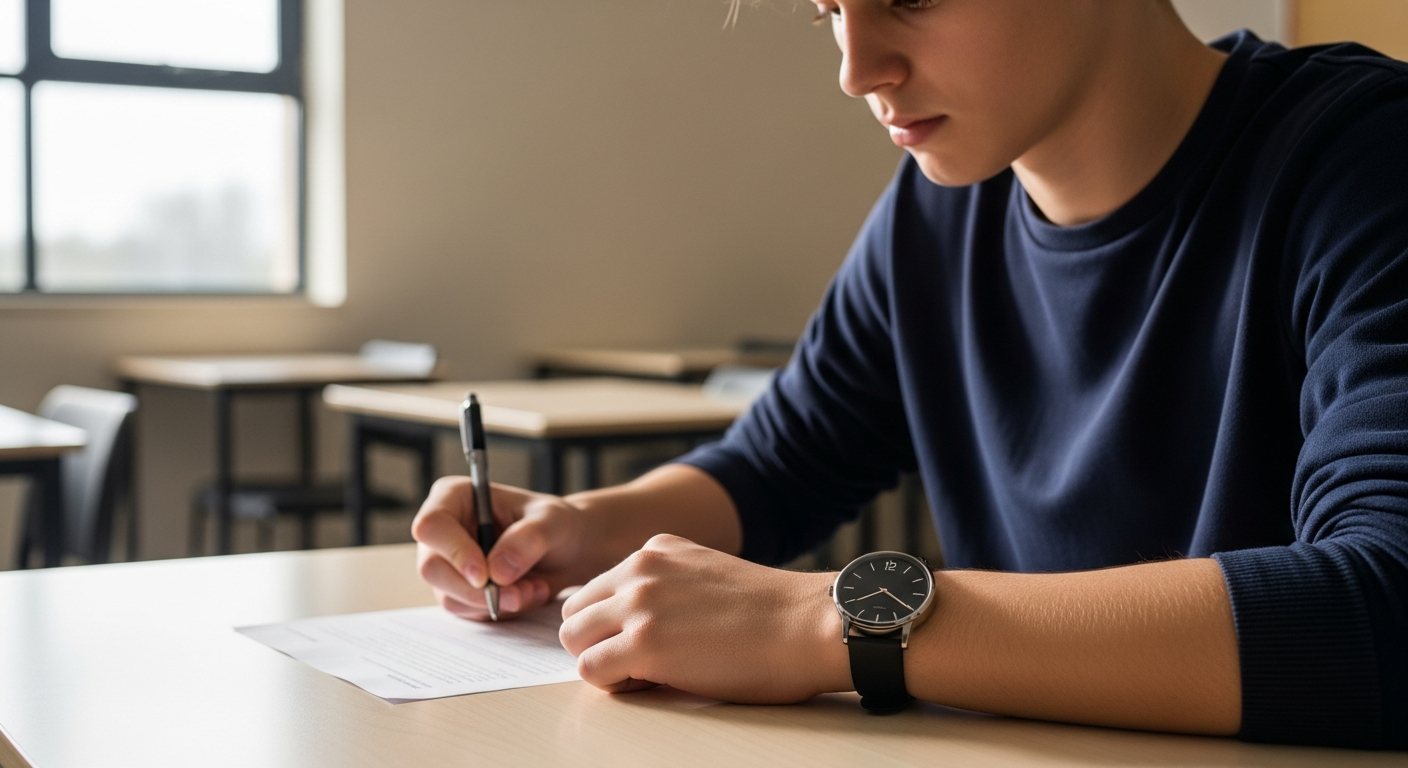 Czy na maturze można mieć zegarek?