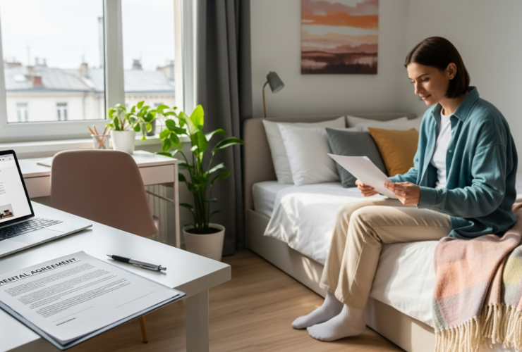 Czy można zameldować się w wynajmowanym pokoju?