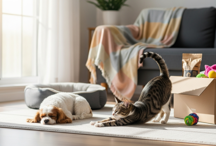 Czy w wynajmowanym pokoju można mieć psa lub kota?